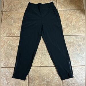 Athleta Black Ankle Cropped Ponte Pants